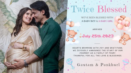 Pankhuri Awasthy, Gautam Rode 'start journey of family of four' as they welcome twins, Divyanka Tripathi, Bharti Singh and other celebs pour in wishes