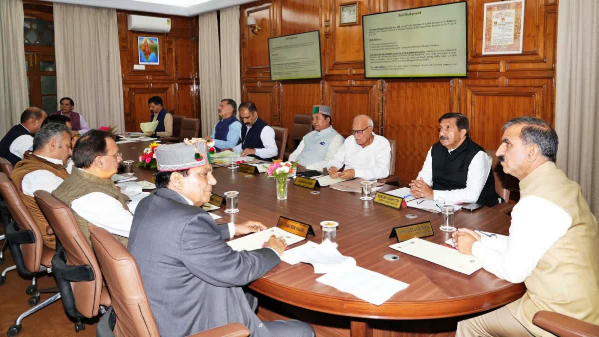 Himachal Cabinet Decision