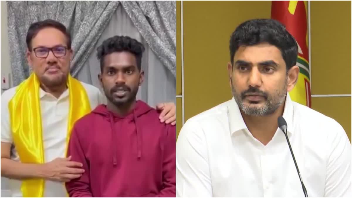 Minister Nara Lokesh saved Virendra Kumar