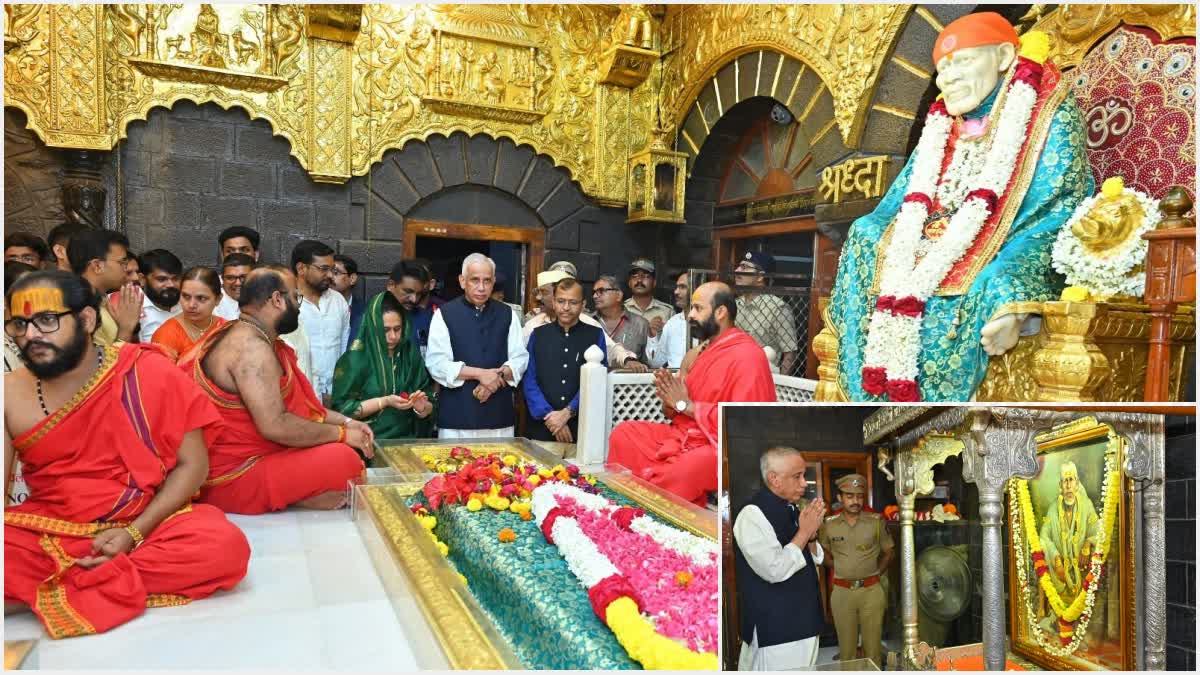 Andhra Pradesh Governor S Abdul Nazeer Visit To Shirdi Sai Baba Temple