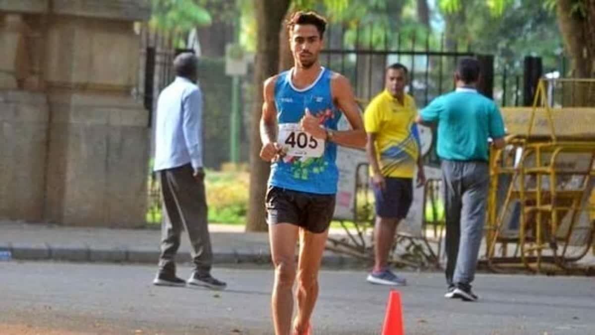 Indian Race Walker Akshdeep Singh