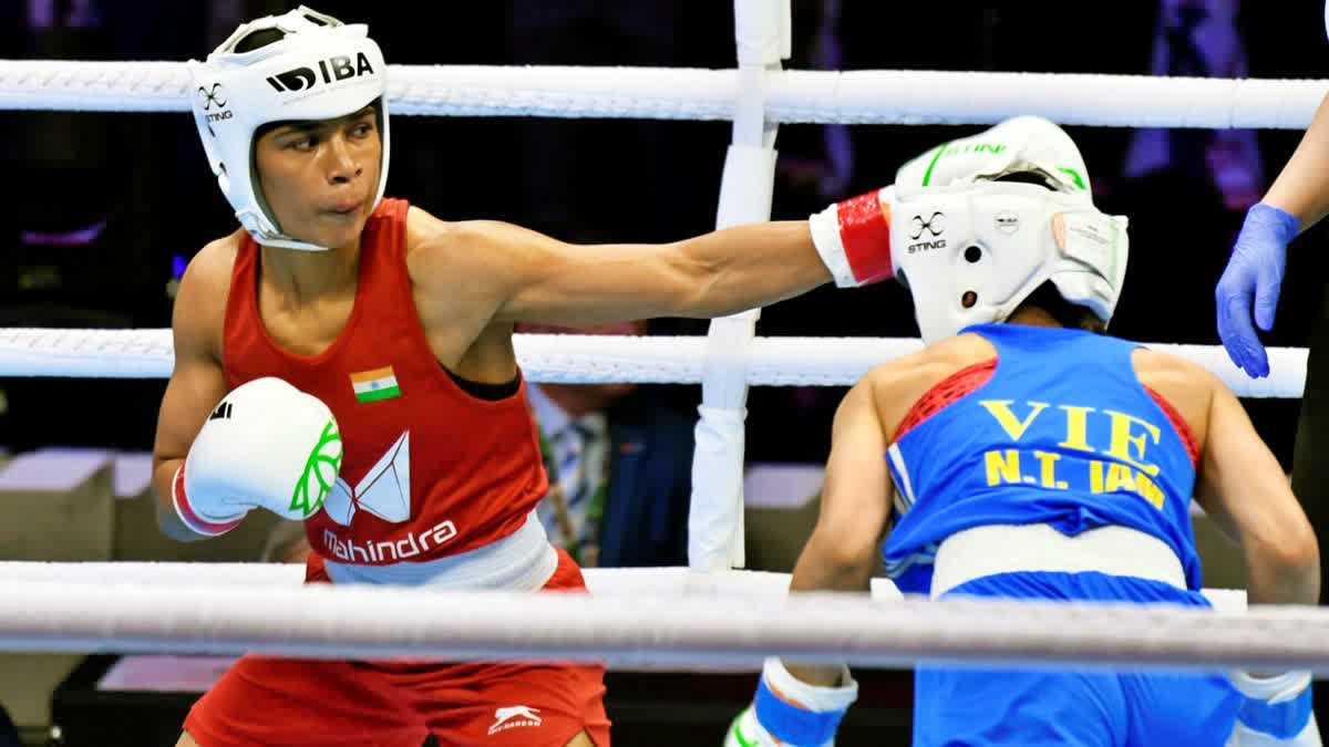 PARIS OLYMPICS BOXING  NIKHAT ZAREEN LOVLINA BORGOHAIN  പാരീസ് ഒളിമ്പിക്‌സ് ബോക്‌സിങ്  നിഖാത് സറീന്‍ ലോവ്‌ലിന ബോർഗോഹെയ്ന്‍  OLYMPICS 2024