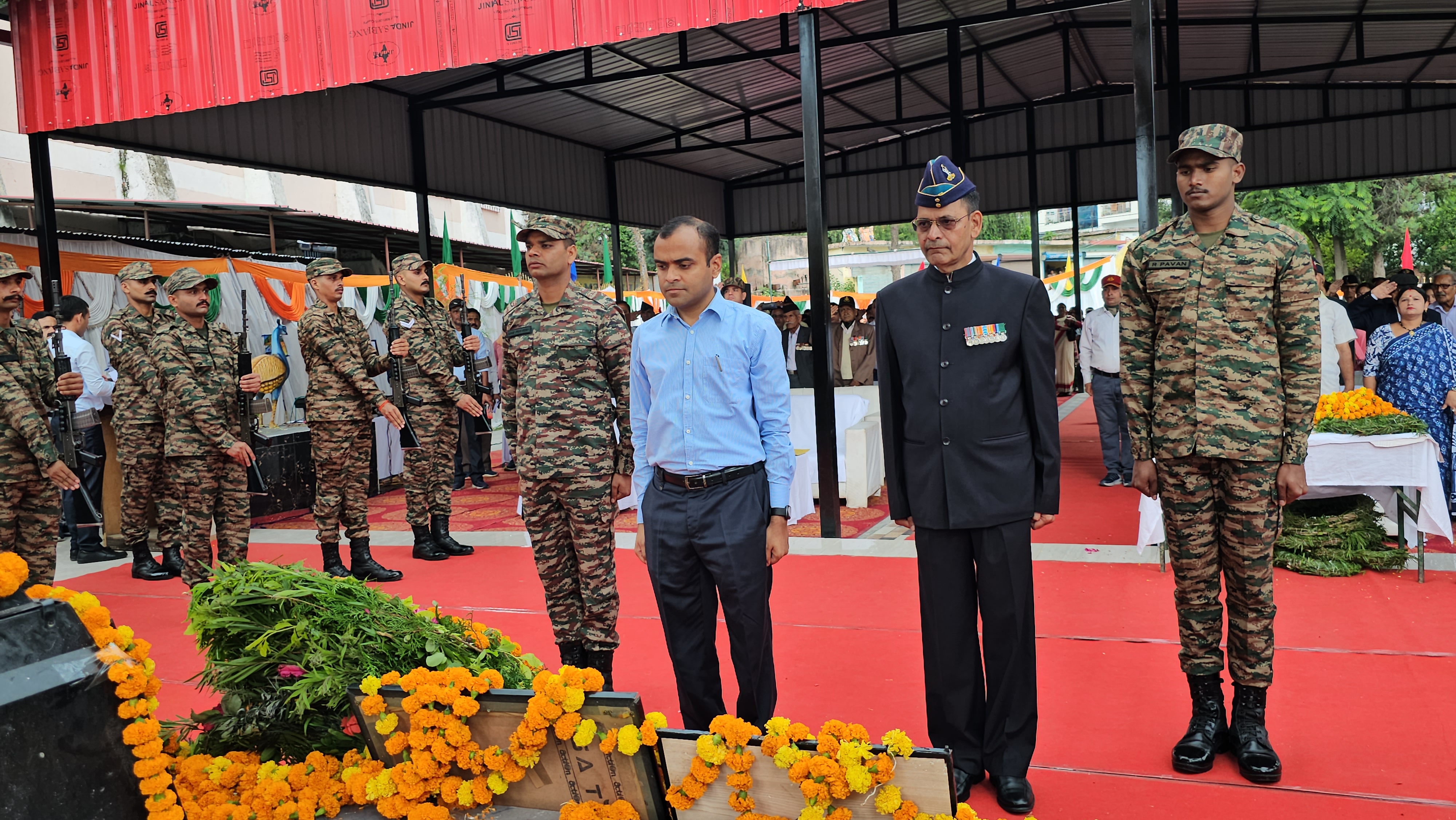 People Tribute Martyred Soldiers in Uttarakhand