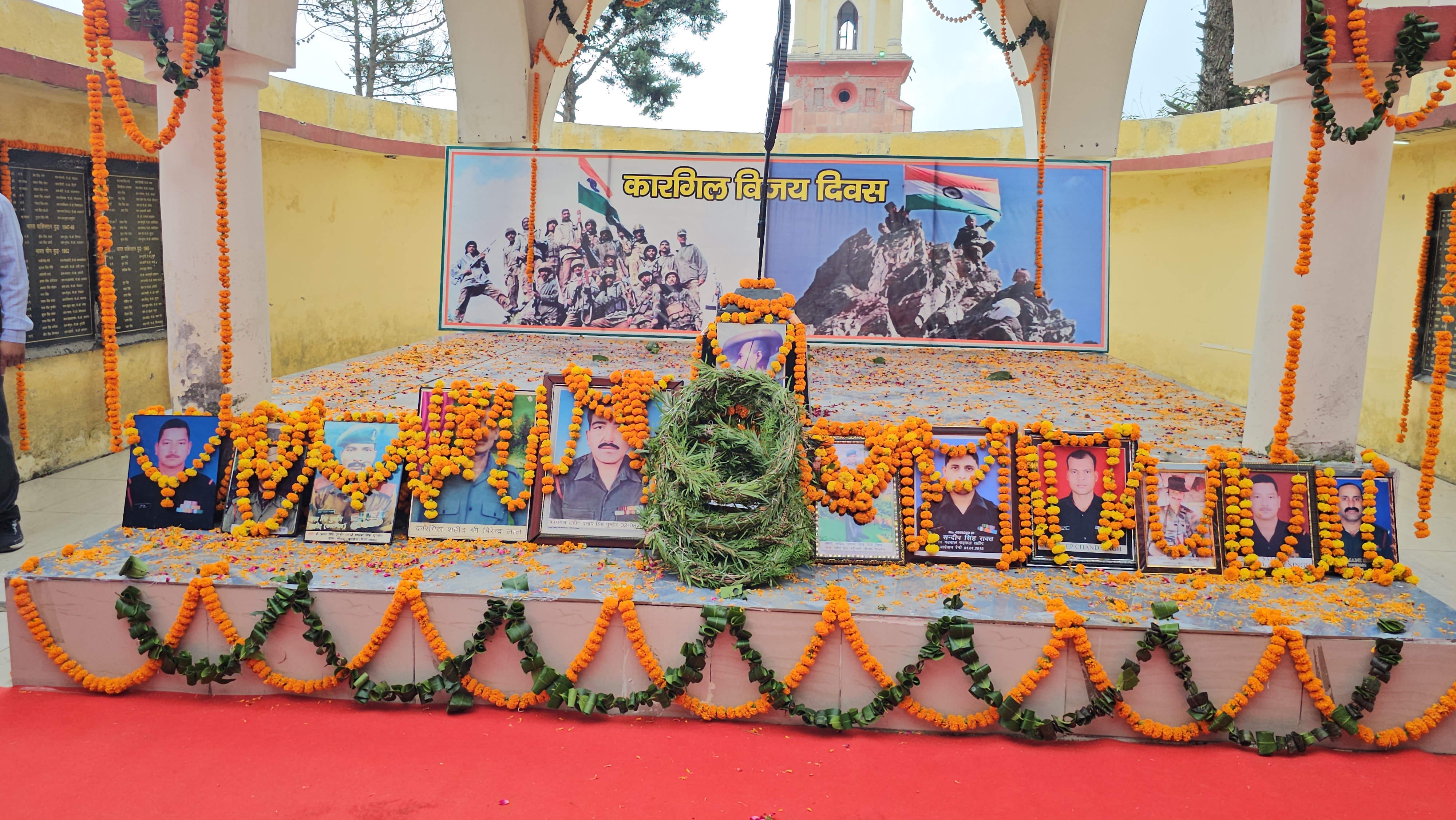 People Tribute Martyred Soldiers in Uttarakhand