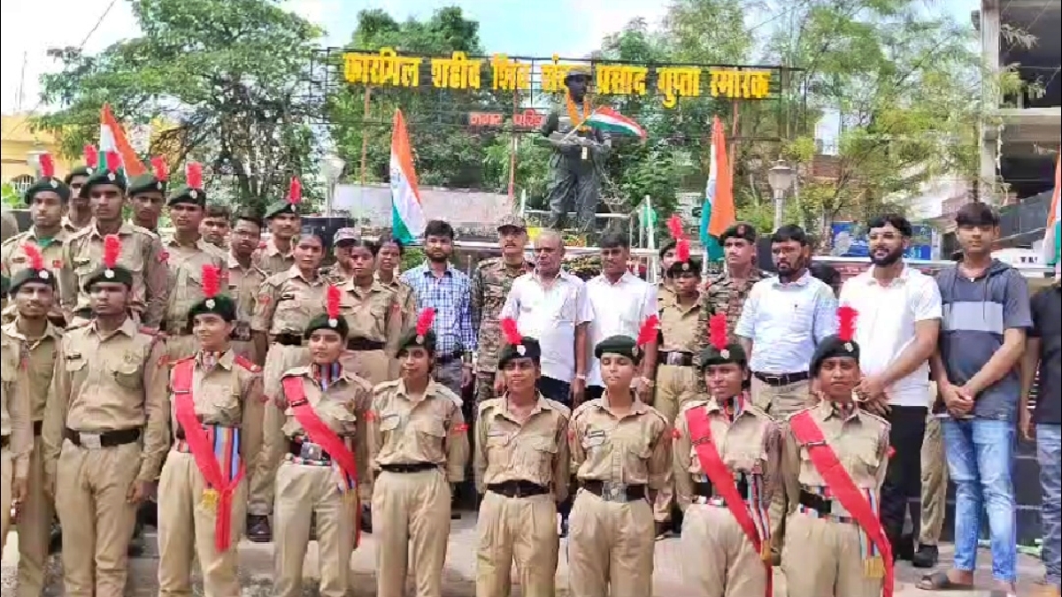 औरंगाबाद के करगिल शहीद चौक पर दी गई श्रद्धांजलि