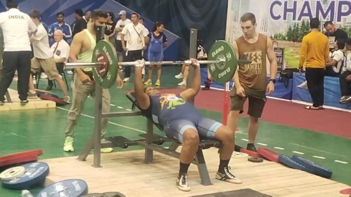 REKHA VASAVA  11TH WORLD POWERLIFTING COMPETITION  GOLD MEDAL  WORLD RECORD