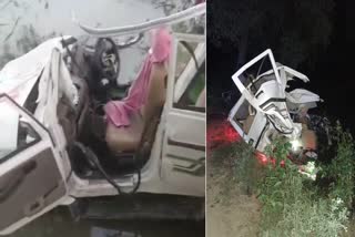 3 Killed, 2 Injured After Bolero Collides With Tree, Falls Into Pit In Uttar Pradesh's Chandauli