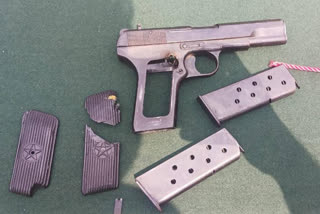 In a notable security operation along the Line of Control (LoC) in Jammu, security forces recovered a pistol, two loaded magazines and 37 rounds of ammunition following the detection of a Pakistani quadcopter.