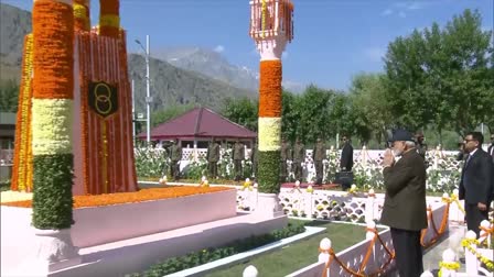 Modi will attend the 25th celebrations of the Kargil war at Drass