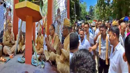 celebration in charaideo after historical charaideo moidam recognized as unesco's world heritage