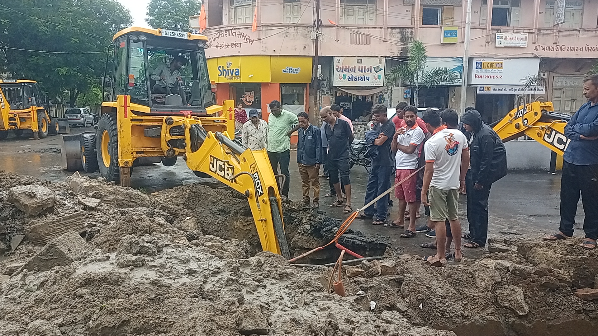 પાણી નિકાલની કામગીરી શરુ