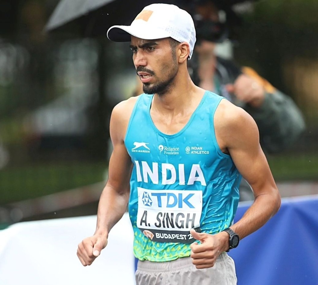 Indian Race Walker Akshdeep Singh