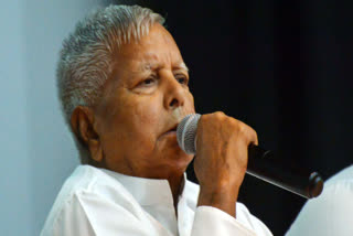 A file photo of RJD president Lalu Prasad Yadav.