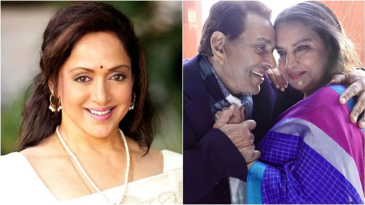 Hema malini on Dharmendra and Shabana azmi  Rocky Aur Rani Kii Prem Kahaani  Hema malini on Rocky Aur Rani Kii Prem Kahaani  നടി ഹേമമാലിനി  ധര്‍മേന്ദ്രയയെ ഓര്‍ത്ത് സന്തോഷം  ബിൽകുൽ കരേംഗെ  ധര്‍മേന്ദ്ര ശബാന ചുംബനം ഹേമ മാലിനി