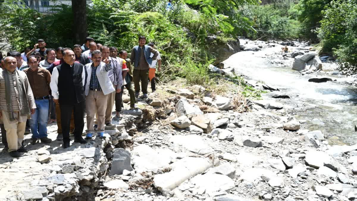 Jairam Thakur visited Seraj chatri