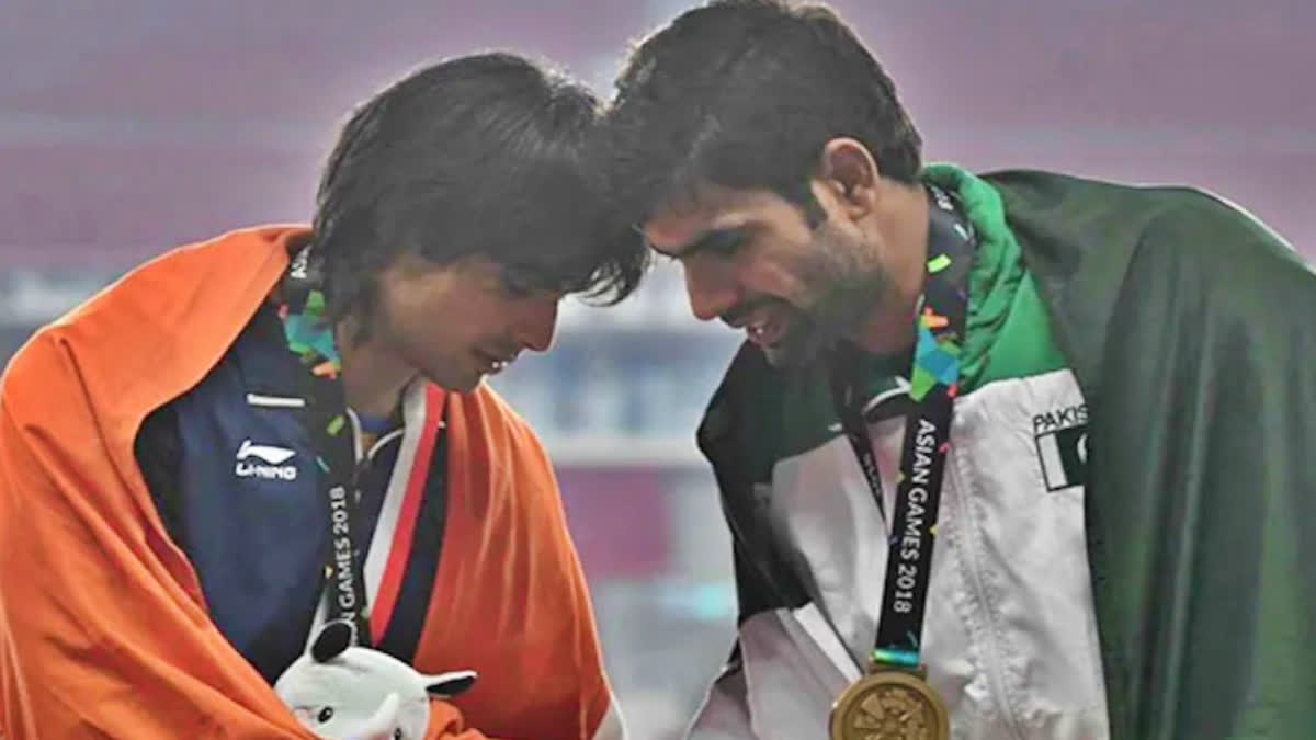 Star Pakistan javelin thrower Arshad Nadeem insists he has no rivalry with Olympic champion Neeraj Chopra, and said there is always scope for learning from top athletes like the Indian.