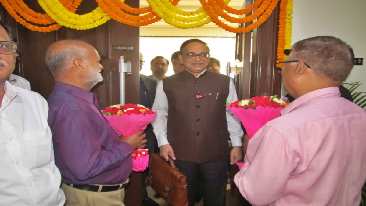 Union Secretary Rajat Kumar Mishra in dhanbad