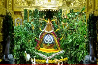 somnath-mahadev-was-decorated-in-a-unique-way-with-natural-decorations