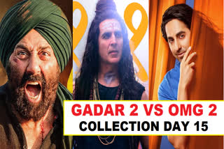 Gadar 2 Vs OMG 2 Collection Day 15