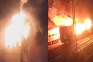 Tamil Nadu: Fire breaks out in Punalur-Madurai Express train, 10 dead, many injured