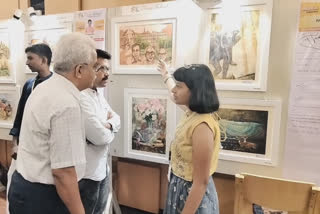 A three day painting exhibition in Trichy