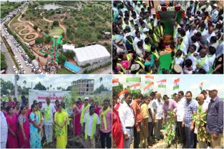 Ministers and MLAs Participated Haritha Haram