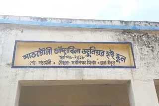 single teacher bedridden  accident  school closed down  west bengal  Action Of Education Department  Reopening Of Schools  Single Teacher  ഏക അധ്യാപിക  അധ്യാപിക 8 മാസമായി കിടപ്പിലായി  പശ്ചിമ ബംഗാളില്‍ സ്‌കൂള്‍ അടച്ചുപൂട്ടി  വിദ്യാഭ്യാസ വകുപ്പ്  പശ്ചിമ ബംഗാള്‍  ബങ്കുറ  സത്‌മൗലി ചാന്ദ്ബില  അധ്യാപകര്‍ക്ക് ശമ്പളമില്ല  പശ്ചിമ ബംഗാള്‍