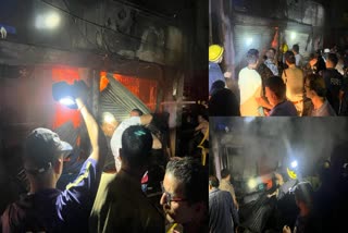 Fire broke out in a mobile shop in Uttarkashi