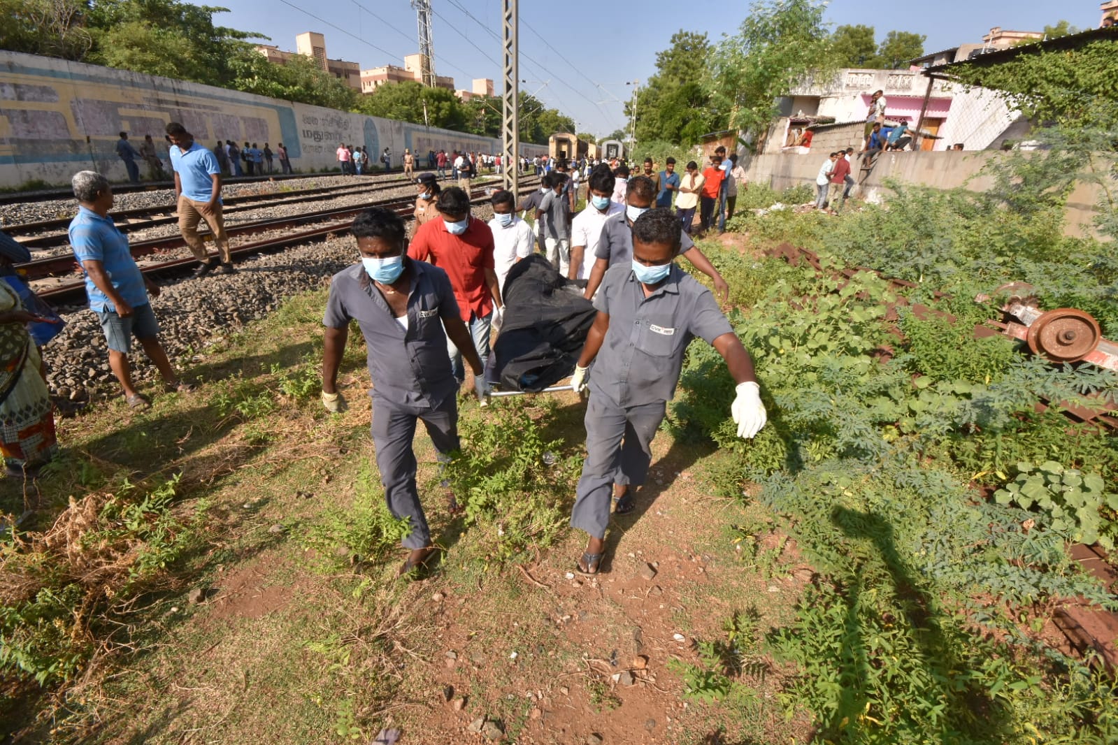 Madurai Train Fire Incident ETV BHARAT