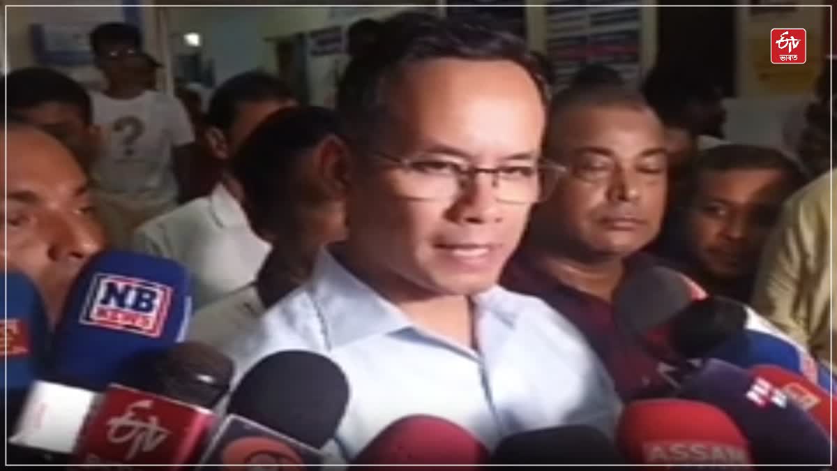 Gaurav Gogoi on Dhing case