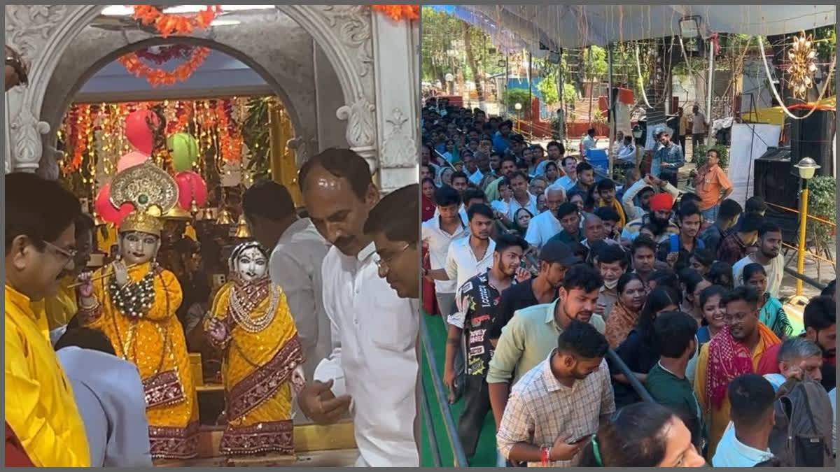 Every year on Janmashtami, the Gopal Ji temple in Gwalior becomes a focal point of devotion and grandeur, drawing thousands of Lord Krishna's followers.