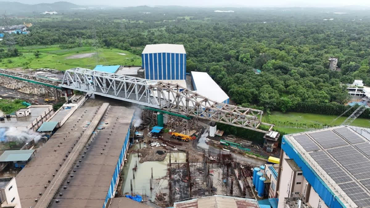 The 100-metre long steel bridge which was launcehd in Silvassa for the Bullet Train project