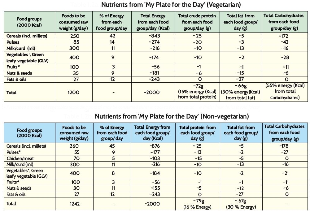 DIET PLAN FOR SEDENTARY INDIVIDUALS  INDIAN COUNCIL OF MEDICAL RESEARCH  NUTRITIONAL NEEDS FOR SEDENTARY MAN  ICMR DIET PLAN