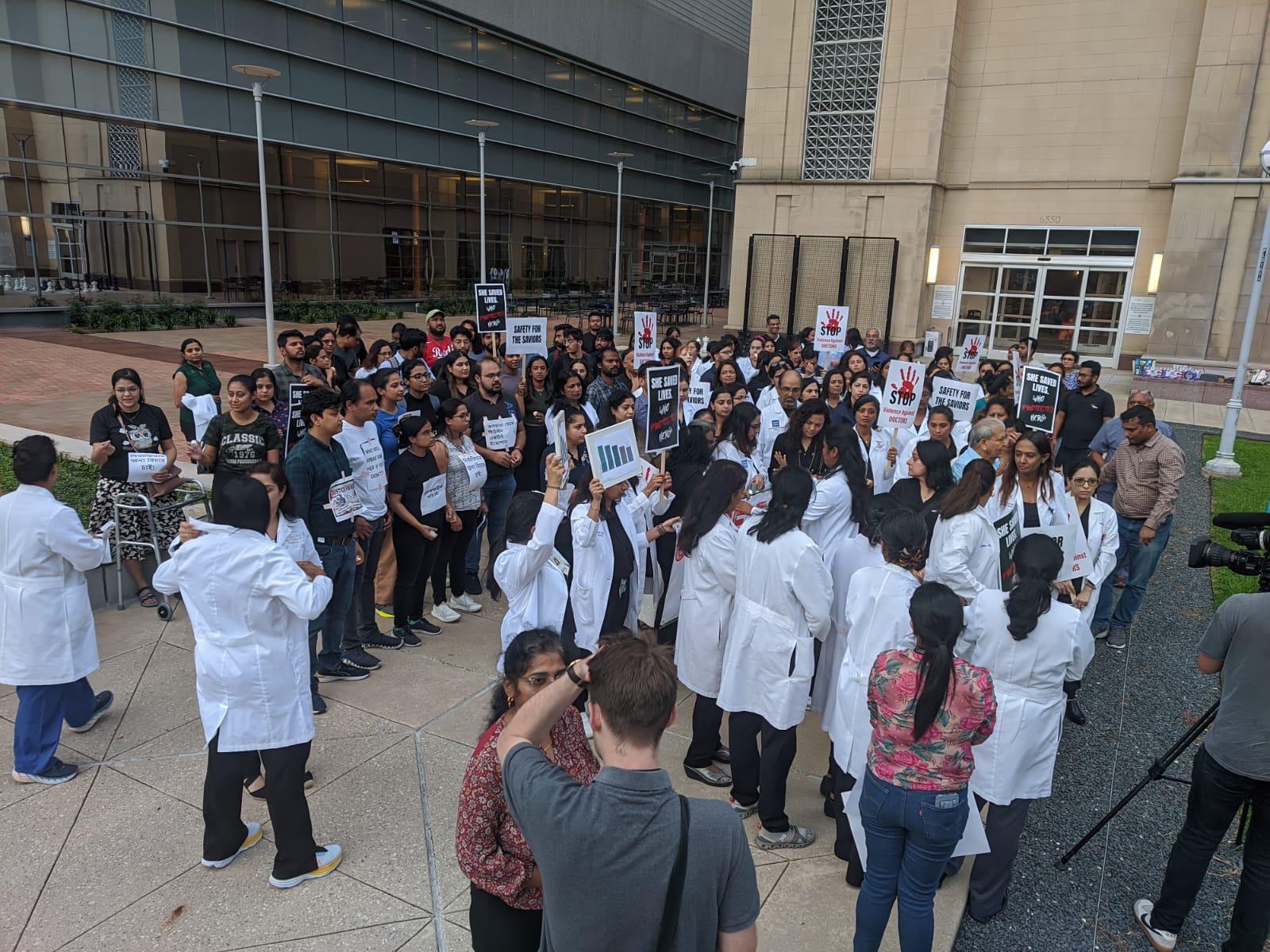 HOUSTON DOCTORS PROTEST