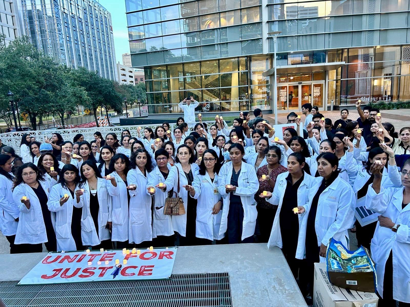 HOUSTON DOCTORS PROTEST