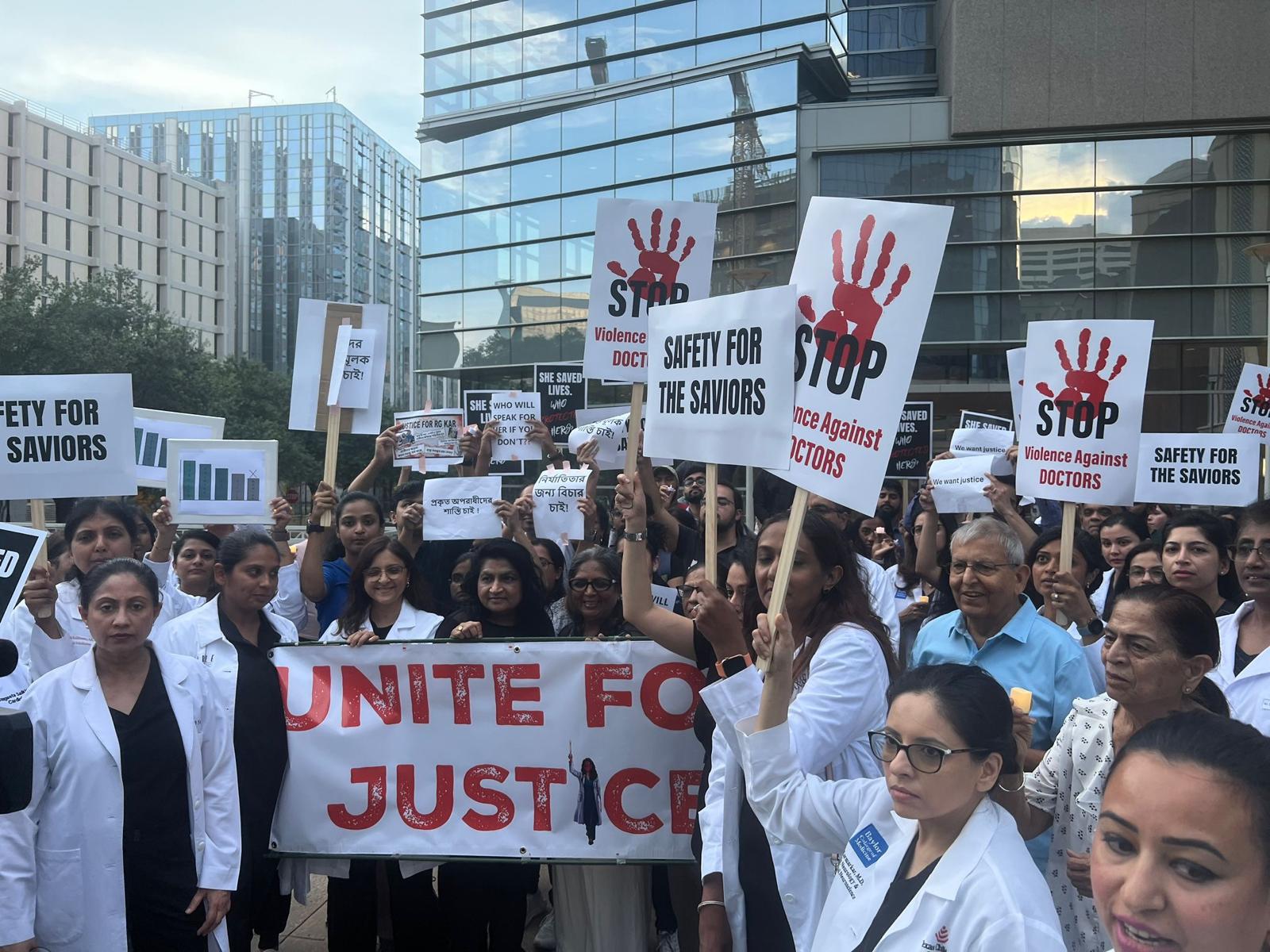 HOUSTON DOCTORS PROTEST