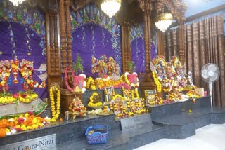 Dwarka ISKCON temple Janmashtami