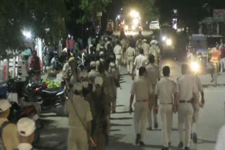 POLICE FLAG MARCH IN MANGALDOI