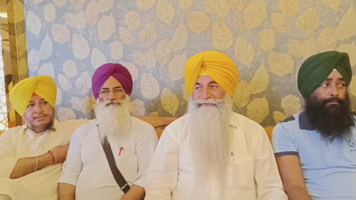 In Mansa Shiromani Akali Dal Amritsar announced to march against India Canada dispute