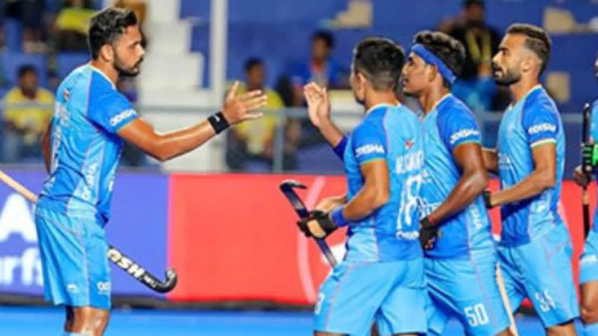 second hockey match in asian games