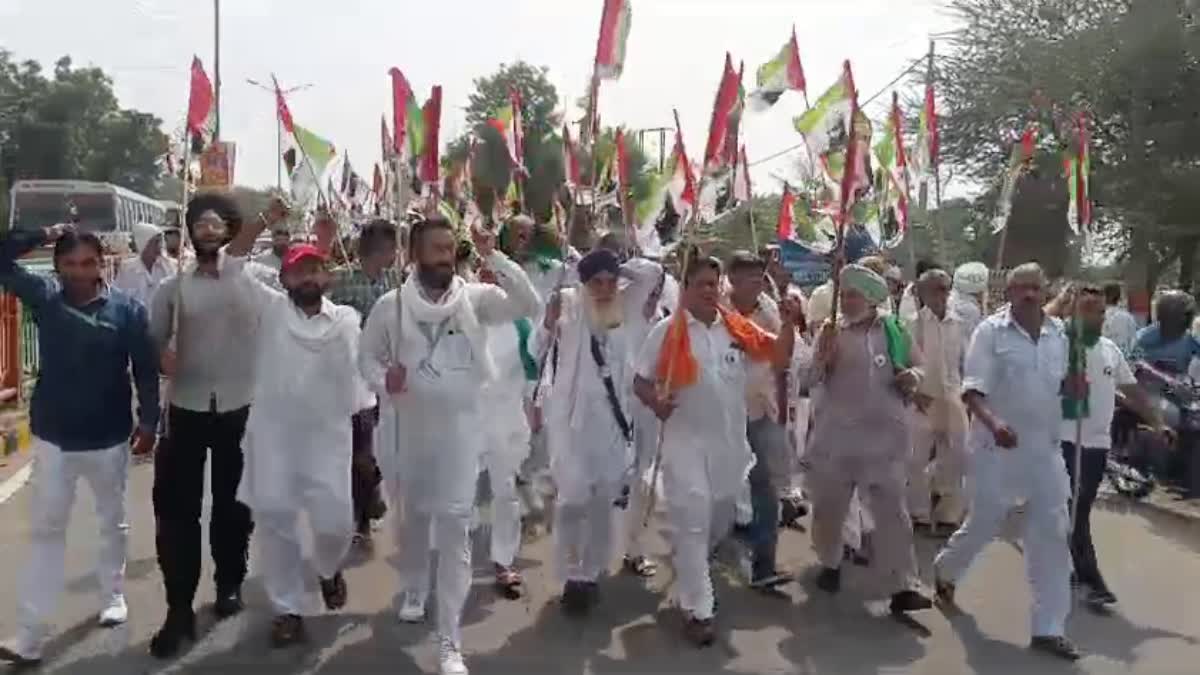 farmers protest in fatehabad