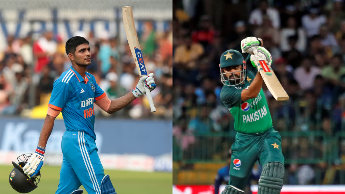 ICC ODI Rankings  Babar Azam  Shubman Gill vs Babar Azam  Shubman Gill  India vs Australia  ODI World Cup 2023  ശുഭ്‌മാന്‍ ഗില്‍  ബാബര്‍ അസം  ഏകദിന ലോകകപ്പ് 2023  ഐസിസി റാങ്കിങ്