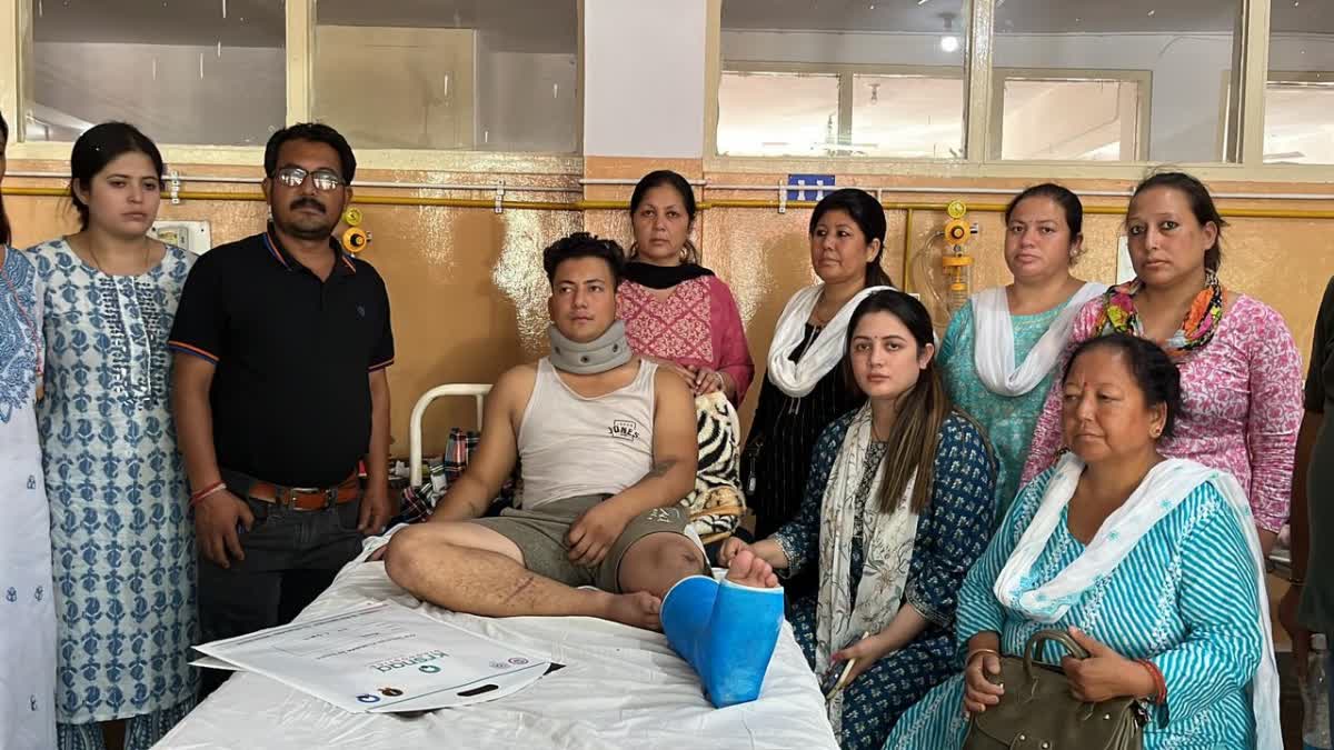 Victim appeals for action in kullu Beaten Case