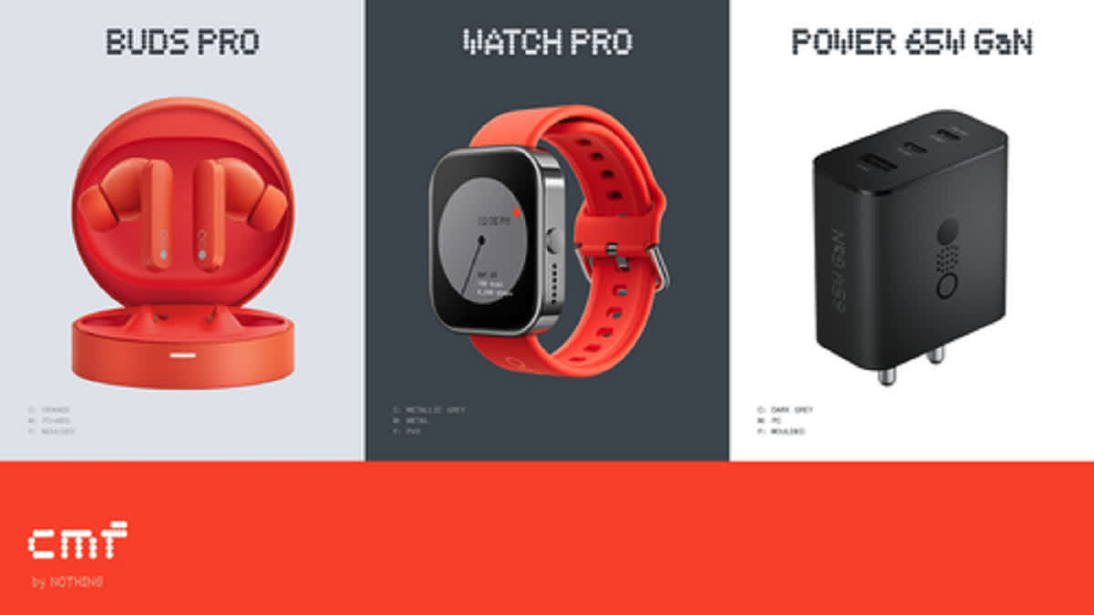 CMF by Nothing unveils Watch Pro, Buds Pro in India
