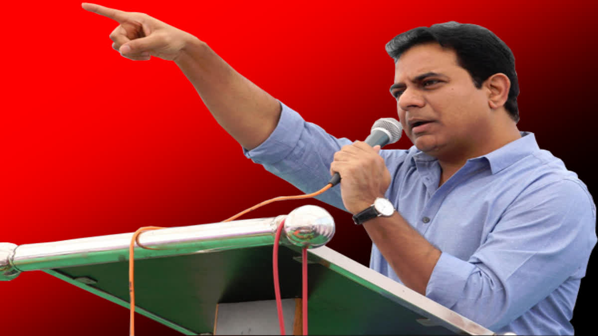 KTR on Chandrababu