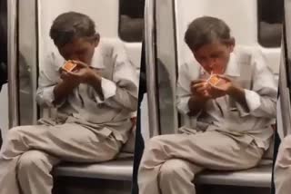 दिल्ली मेट्रो में रोमांस के बाद बीड़ी सुलगाते हुए वीडियो वायरल