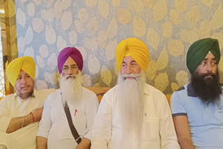 In Mansa Shiromani Akali Dal Amritsar announced to march against India Canada dispute