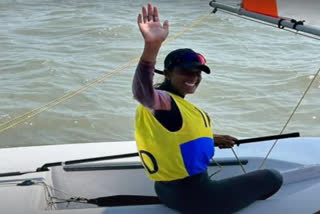 Neha Thakur wins silver medal in girl's dinghy sailing event