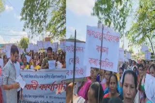 Protest in Tinsukia