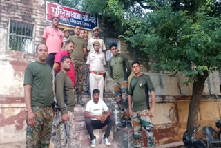 absconding miscreant arrested in Dholpur
